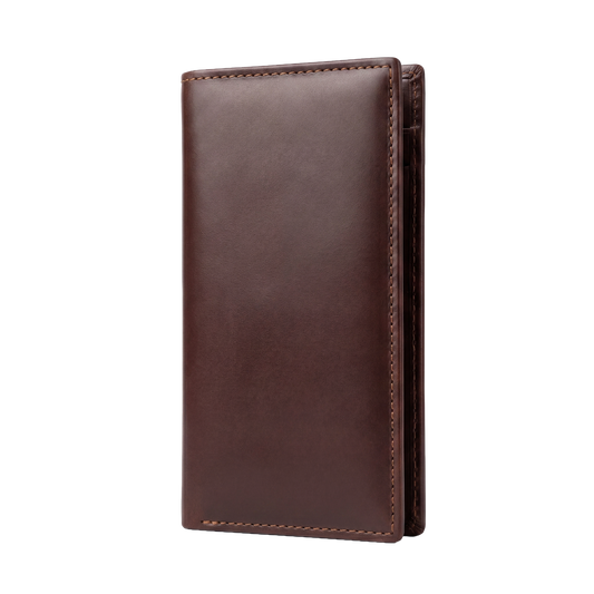 Premium Mocha Executive Long Wallet