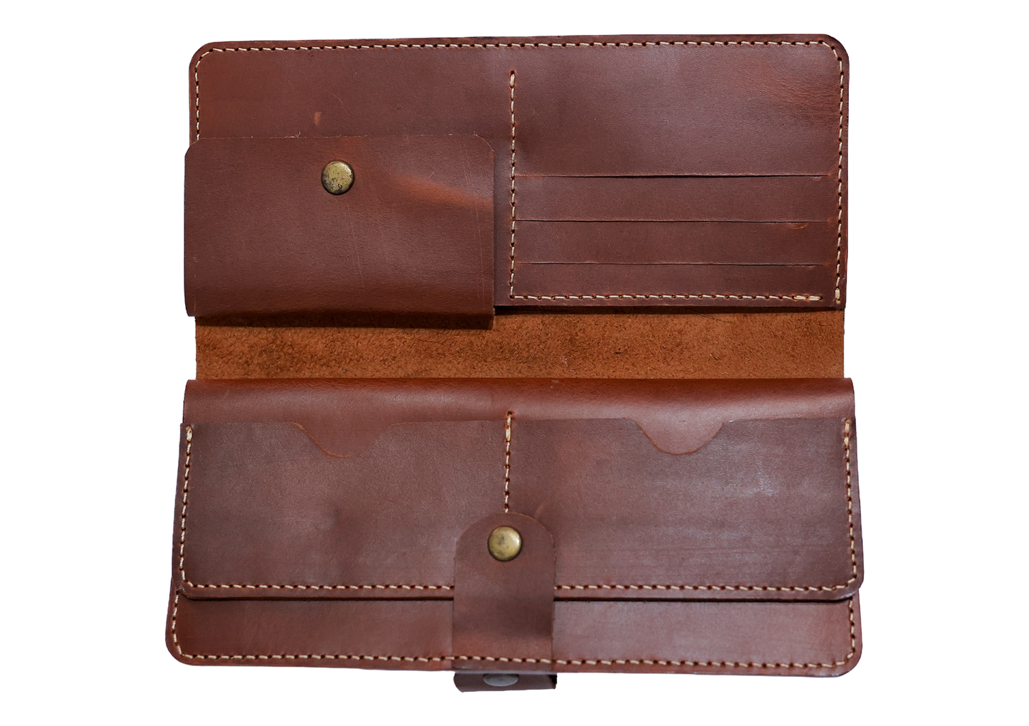 Artisan Serengeti Satchel – Premium Camel & Tri-Color Speckled Leather Wallet