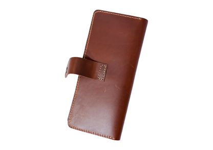 Artisan Serengeti Satchel – Premium Camel & Tri-Color Speckled Leather Wallet