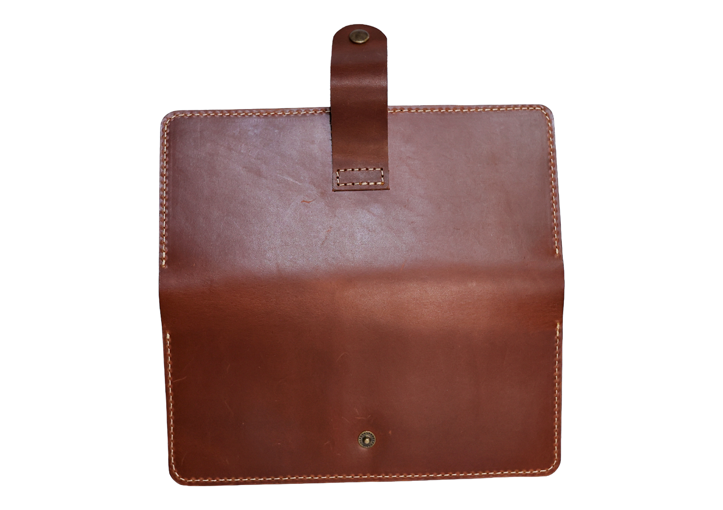 Artisan Serengeti Satchel – Premium Camel & Tri-Color Speckled Leather Wallet