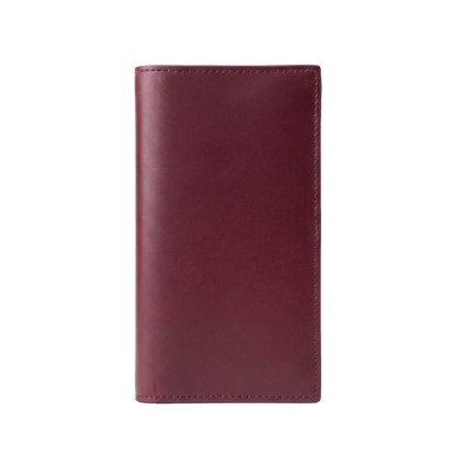 Burgundy Executive Long Wallet