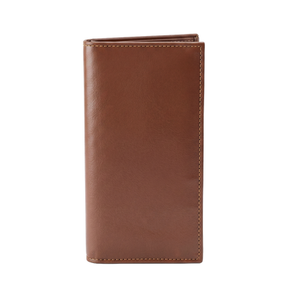 Premium Tan Executive Long Wallet