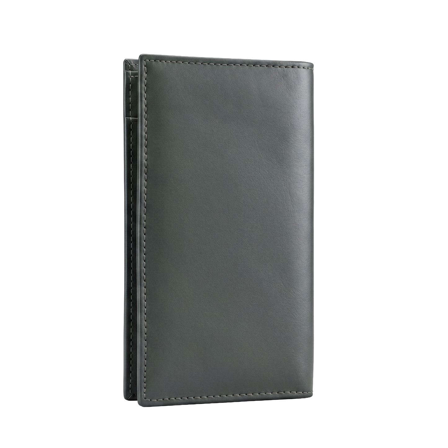 Premium Slate Grey Executive Long Wallet