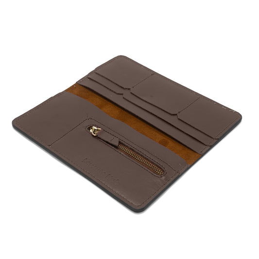 LuxeCraft Long Bifold Wallet