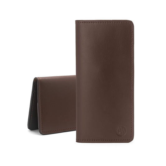 LuxeCraft Long Bifold Wallet