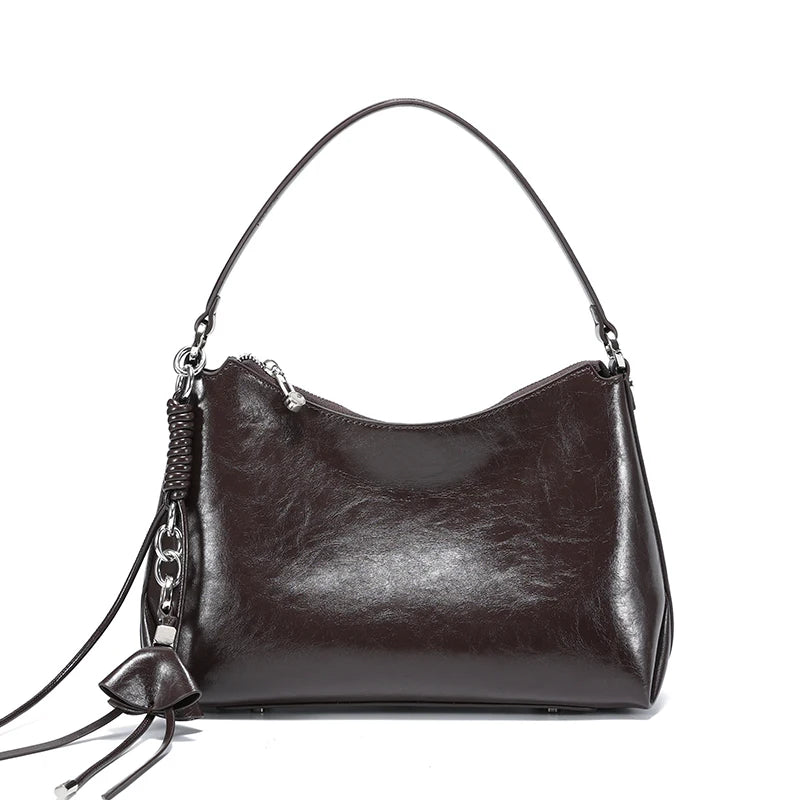 New Autumn and winter women's trendy designer bag women's natural suede bread fashionable and luxurious design armpit bag