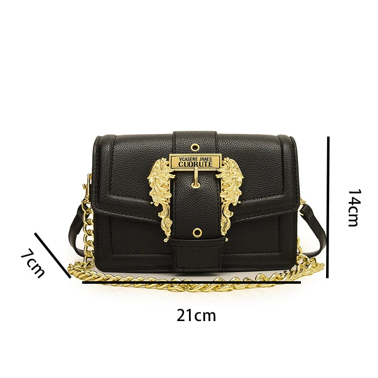 Elegant Ladies Handbag Shoulder Bag Made Of Genuine Leather By Luxury Brand Famous Designer Popular Classic Chic